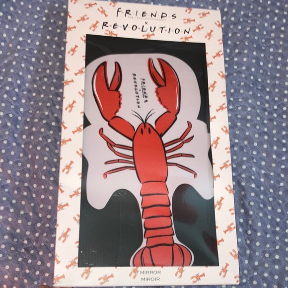 Revolution X Friends TV Show Lobster Limited Edition Makeup Mirror - BNIB - Picture 1 of 8